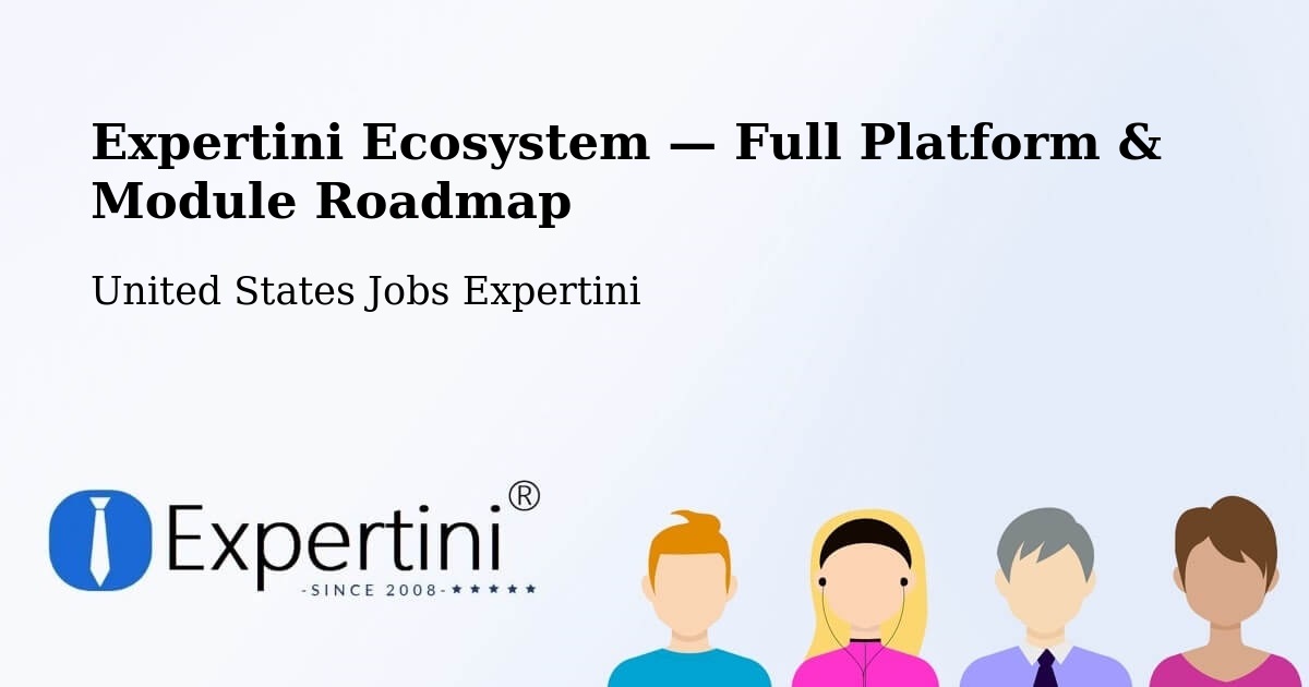 Expertini Ecosystem — Full Platform & Module Roadmap – Rome